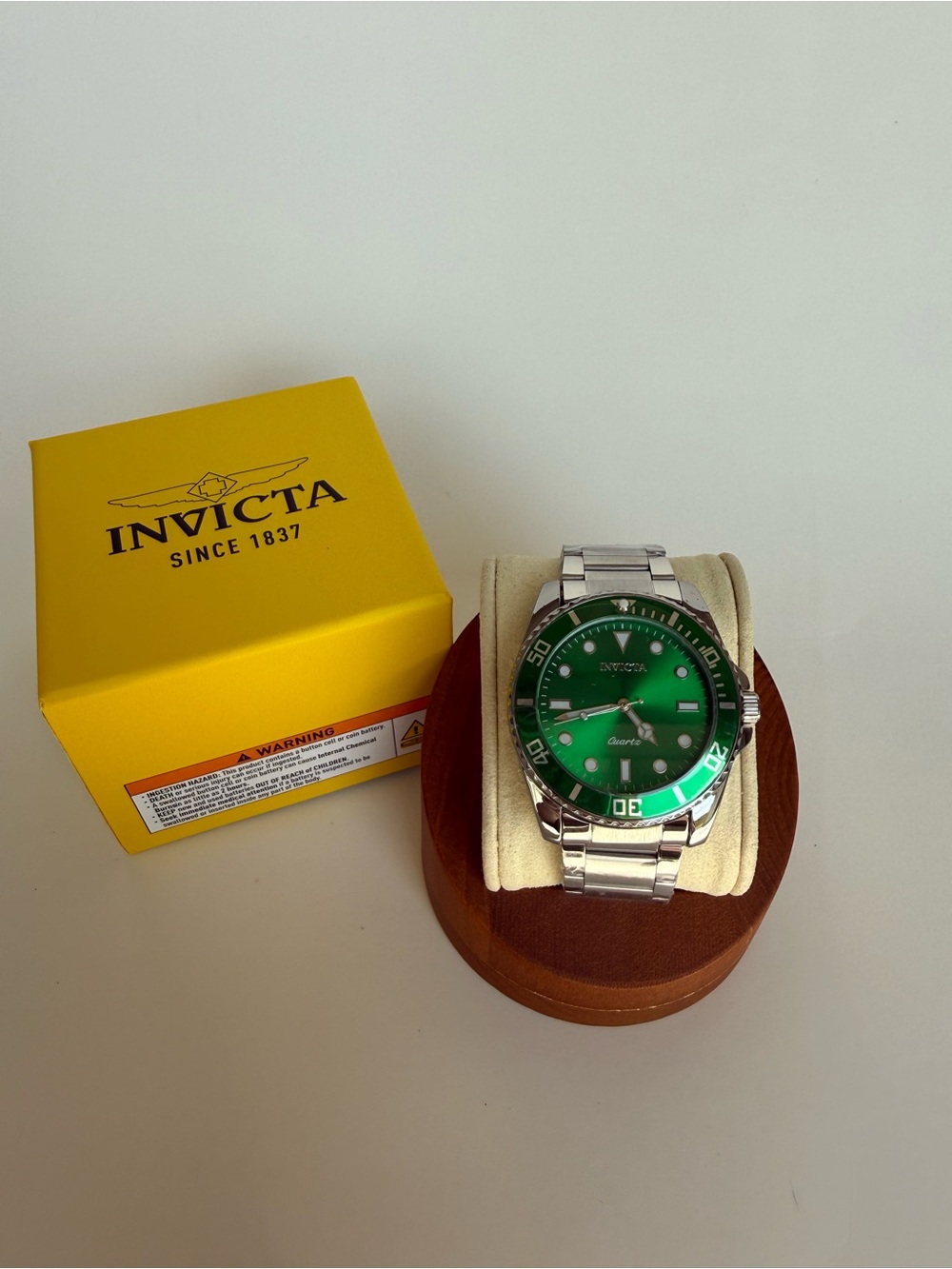 NWT Invicta 69403 Pro Diver 42mm Green Stainless Steel Men’s Watch - Picture 3 of 4